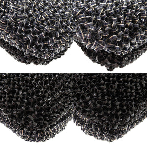 新品同様 アンテプリマ ワイヤーバッグ PVC シルバーネイビー系 ブラック 2WAY ハンドバッグ ショルダーバッグ 0061【中古】ANTEPRIMA