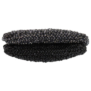 新品同様 アンテプリマ ワイヤーバッグ PVC シルバーネイビー系 ブラック 2WAY ハンドバッグ ショルダーバッグ 0061【中古】ANTEPRIMA