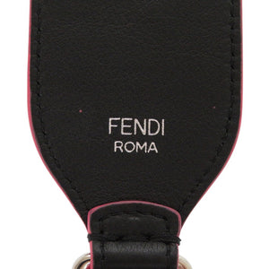 新品同様 フェンディ FFロゴ レザー スパンコール マルチカラー ショルダーストラップ 0065【中古】FENDI