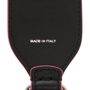 新品同様 フェンディ FFロゴ レザー スパンコール マルチカラー ショルダーストラップ 0065【中古】FENDI