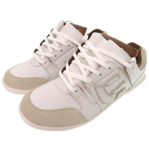 未使用品 サンガッチョ via SANGACIO × BRANDALISED スニーカー にゅ～ず ブランダライズド バンクシー レザー ホワイト 0066【中古】Sangacio