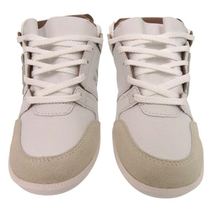 未使用品 サンガッチョ via SANGACIO × BRANDALISED スニーカー にゅ～ず ブランダライズド バンクシー レザー ホワイト 0066【中古】Sangacio