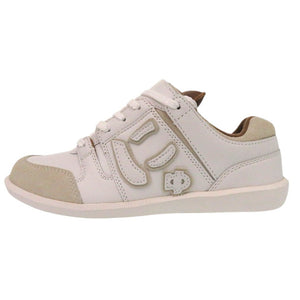 未使用品 サンガッチョ via SANGACIO × BRANDALISED スニーカー にゅ～ず ブランダライズド バンクシー レザー ホワイト 0066【中古】Sangacio