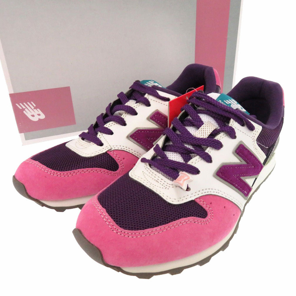 未使用品 ニューバランス WR996 AR スニーカー レトロサーフ レザー 合成繊維 ROSE VIOLET 0067【中古】NEW BALANCE