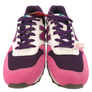 未使用品 ニューバランス WR996 AR スニーカー レトロサーフ レザー 合成繊維 ROSE VIOLET 0067【中古】NEW BALANCE
