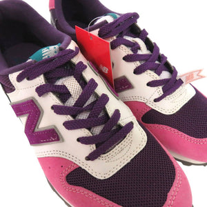 未使用品 ニューバランス WR996 AR スニーカー レトロサーフ レザー 合成繊維 ROSE VIOLET 0067【中古】NEW BALANCE