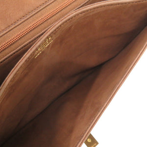 美品 エルメス アルカザール ドブリス ブラウン 〇E刻印(1975年製) ショルダーバッグ 0156【中古】HERMES