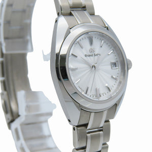 新品同様 セイコー グランドセイコー エレガンス コレクション チタン STGF313 / 4J52-0AG0 クオーツ 腕時計 シルバー文字盤 0166【中古】SEIKO レディース