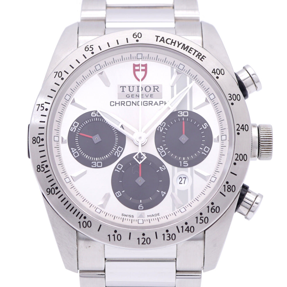 新品同様 チューダー ファストライダー クロノグラフ 自動巻き 腕時計 SS シルバー 0167【中古】Tudor メンズ