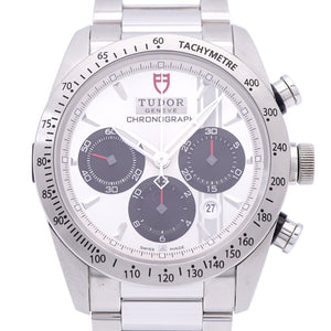 新品同様 チューダー ファストライダー クロノグラフ 自動巻き 腕時計 SS シルバー 0167【中古】Tudor メンズ