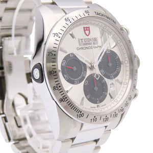 新品同様 チューダー ファストライダー クロノグラフ 自動巻き 腕時計 SS シルバー 0167【中古】Tudor メンズ