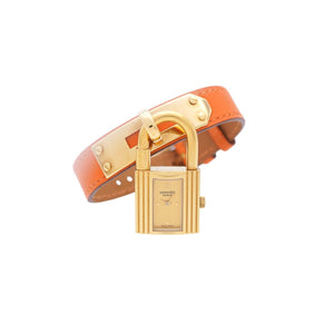 エルメス クオーツ ケリーウォッチ 腕時計 SS/スイフト ゴールド 0170【中古】HERMES レディース