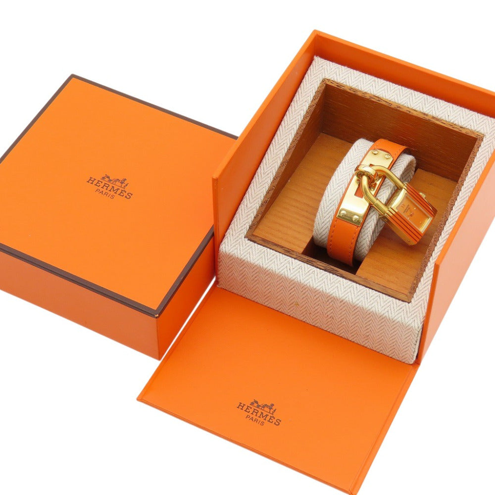 エルメス クオーツ ケリーウォッチ 腕時計 SS/スイフト ゴールド 0170【中古】HERMES レディース