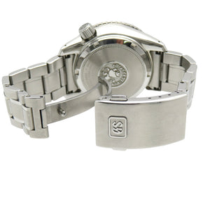 美品 セイコー グランドセイコー メカニカル ハイビート36000 GMT スポーツコレクション SBGJ237 / 9S86-00K0 自動巻き 腕時計 SS ブルー 0172【中古】SEIKO メンズ