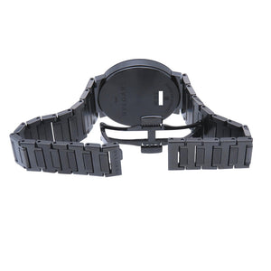 新品同様 ブルガリ クオーツ ブルガリブルガリ ブラックDLCコーティング BB33S 腕時計 SS ブラック 黒文字盤 0175【中古】BVLGARI