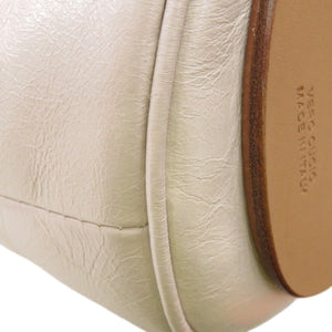 美品 メゾン マルジェラ Tabi タビ バゲットバッグ S56WG0113 ショルダーバッグ レザー ホワイト 0181【中古】Maison Margiela