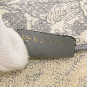 新品同様 クリスチャンディオール ブックトート ラージ キャンバス グレー トートバッグ 0189【中古】Christian Dior