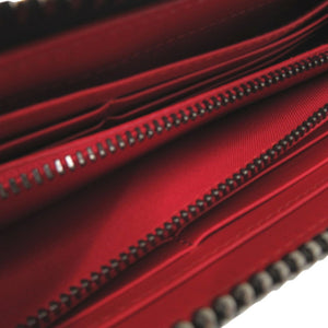 新品同様 クリスチャンルブタン PANETTONE ラウンドファスナー 長財布 Wallet 1235147 レザー ブラック 0190【中古】Christian Louboutin