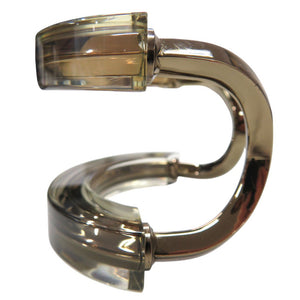 グッチ クリア バングル プラスティック シャンパンゴールド 0191【中古】GUCCI