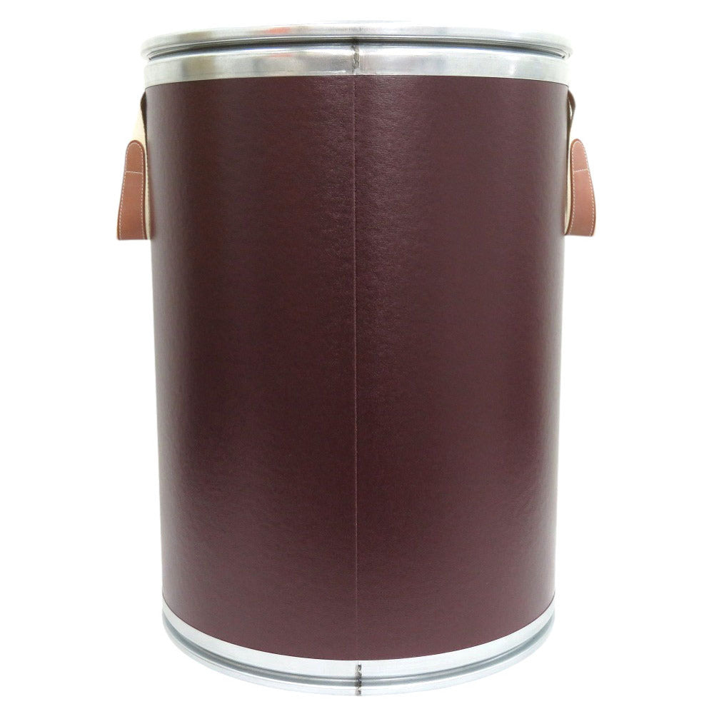 未使用 エルメス サドルボックス ルージュセリエ アルミ リサイクルペーパー オブジェ 0213 【中古】 HERMES