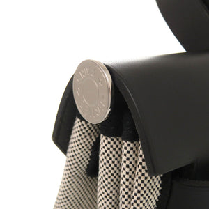 未使用 エルメス エールバッグジップ 31 PM ペガサスポップ トワルアッシュ ヴァッシュハンター ブルーインディゴ Y刻印(2020年製) ハンドバッグ 0221 【中古】 HERMES