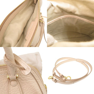 美品 メゾン マルジェラ 5AC S56WG0082 レザー ピンク 2WAY ハンドバッグ ショルダーバッグ 0248【中古】Maison Margiela