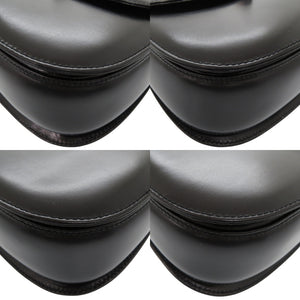 美品 グッチ バンブー 000 46 0188 レザー ブラック 2WAY ハンドバッグ ショルダーバッグ 0257【中古】GUCCI