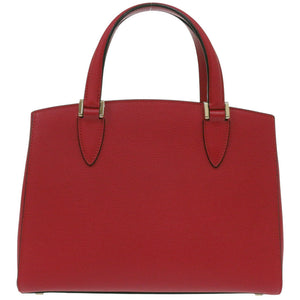 新品同様 ヴァレクストラ 2WAY トリエンナーレ スモール レザー レッド ハンドバッグ 赤 0271【中古】Valextra