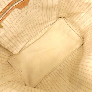 ルイ ヴィトン ネヴァーフルGM ポーチ付き ダミエ アズール N41360 トートバッグ LV 0289 【中古】 LOUIS VUITTON