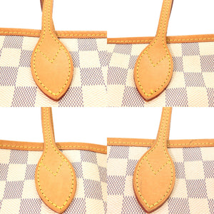 ルイ ヴィトン ネヴァーフルGM ポーチ付き ダミエ アズール N41360 トートバッグ LV 0289 【中古】 LOUIS VUITTON