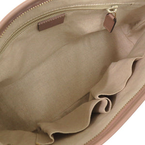 美品 グッチ 2way ハンドバッグ GGスプリーム 353440 コーティングキャンバス レザー ピンク 0302【中古】GUCCI