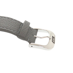 未使用 ティソ ヘリテージ1938 クロノメーター T142.464.16.332.00 ピンク文字盤 グレー SS レザー 自動巻き 腕時計 0318【中古】TISSOT