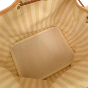 美品 ルイ ヴィトン プチ ノエ モノグラム レイユール M40564 ベージュ ブラウン ショルダーバッグ LV 0345【中古】LOUIS VUITTON