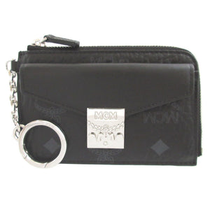 新品同様 エムシーエム PVC ブラック 黒 カードケース コインケース フラグメントケース 0378【中古】MCM