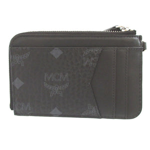 新品同様 エムシーエム PVC ブラック 黒 カードケース コインケース フラグメントケース 0378【中古】MCM