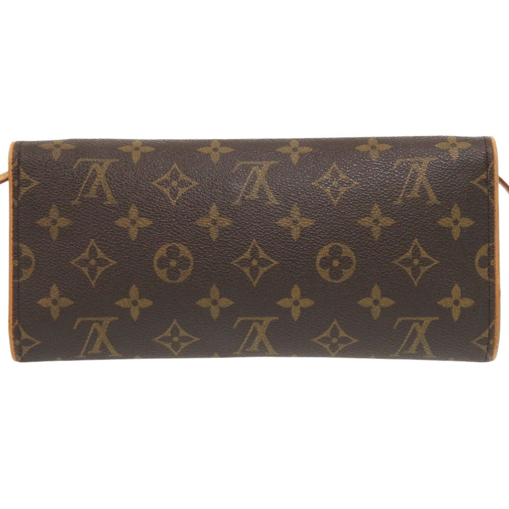 ルイ ヴィトン ポシェットツインGM モノグラム M51852 ショルダーバッグ LV 0382【中古】LOUIS VUITTON