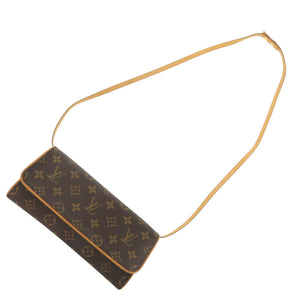 ルイ ヴィトン ポシェットツインGM モノグラム M51852 ショルダーバッグ LV 0382【中古】LOUIS VUITTON