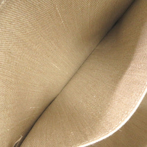 未使用 クロエ WOODY ウッディ ミディアム トートバッグ CHC22AS383I2690U レザー/リネンキャンバス ブラウン ハンドバッグ 茶 0387【中古】Chloe