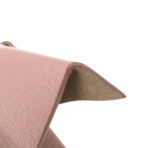 未使用品 メゾン マルジェラ スナッチ S56WF0156 レザー ピンク ショルダーバッグ 0388【中古】Maison Margiela