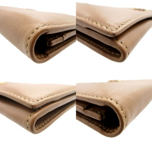 ブルガリ コローレ 長財布 レザー ブラウン 0391【中古】BVLGARI