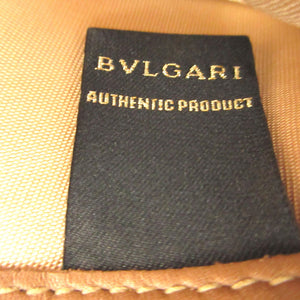 ブルガリ コローレ 長財布 レザー ブラウン 0391【中古】BVLGARI