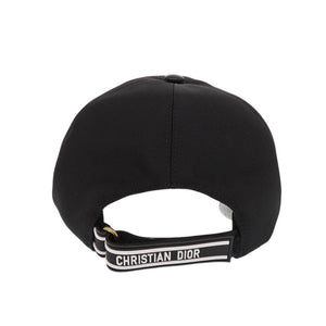 未使用 クリスチャンディオール ディープレイヤー 24BCP922E156 スターラバー キャップ ナイロン コットン ブラック 黒 0394【中古】Christian Dior