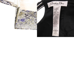 未使用 クリスチャンディオール ディープレイヤー 24BCP922E156 スターラバー キャップ ナイロン コットン ブラック 黒 0394【中古】Christian Dior