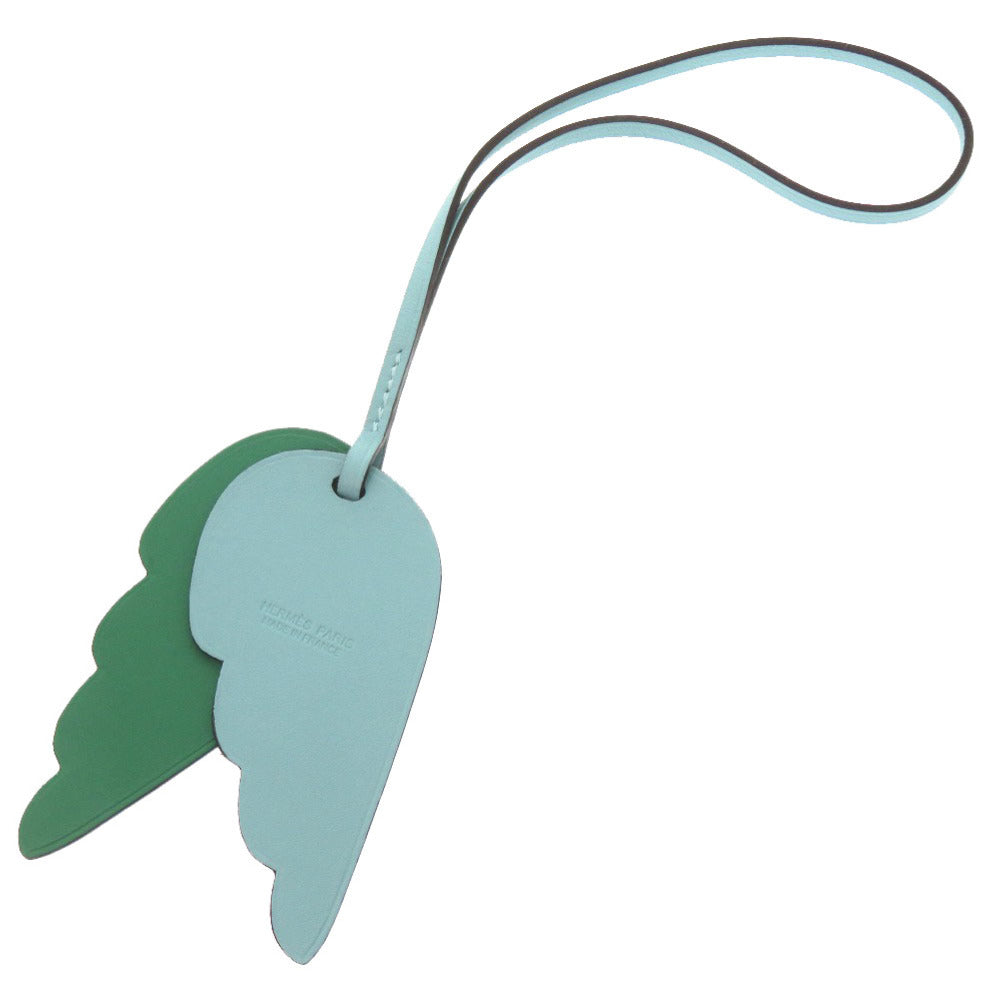 未使用 エルメス フェザーチャーム ヴォースイフト シエル カクタス バッグチャーム 0398 【中古】 HERMES