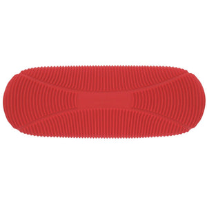 美品 メゾン マルジェラ 5AC S61WG0107 ラバー/レザー/キャンバス レッド トートバッグ 赤 0402【中古】Maison Margiela