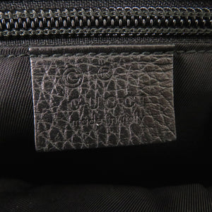 新品同様 グッチ GG 510339 ナイロン ブラック ショルダーバッグ 黒 0435【中古】GUCCI