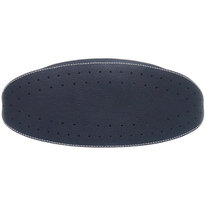 新品同様 デルボー 2WAY パン カバス レザー ネイビー トートバッグ 0436【中古】DELVAUX