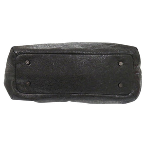 トリーバーチ レザー ブラック ハンドバッグ 黒 ショルダーバッグ 0445【中古】Tory Burch