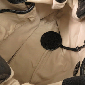 トリーバーチ レザー ブラック ハンドバッグ 黒 ショルダーバッグ 0445【中古】Tory Burch