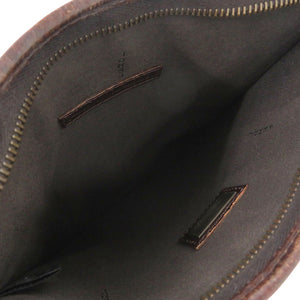 美品 フェンディ ズッカ柄 ヴィンテージ サコッシュ PVC/レザー ブラウン ショルダーバッグ 0463【中古】FENDI